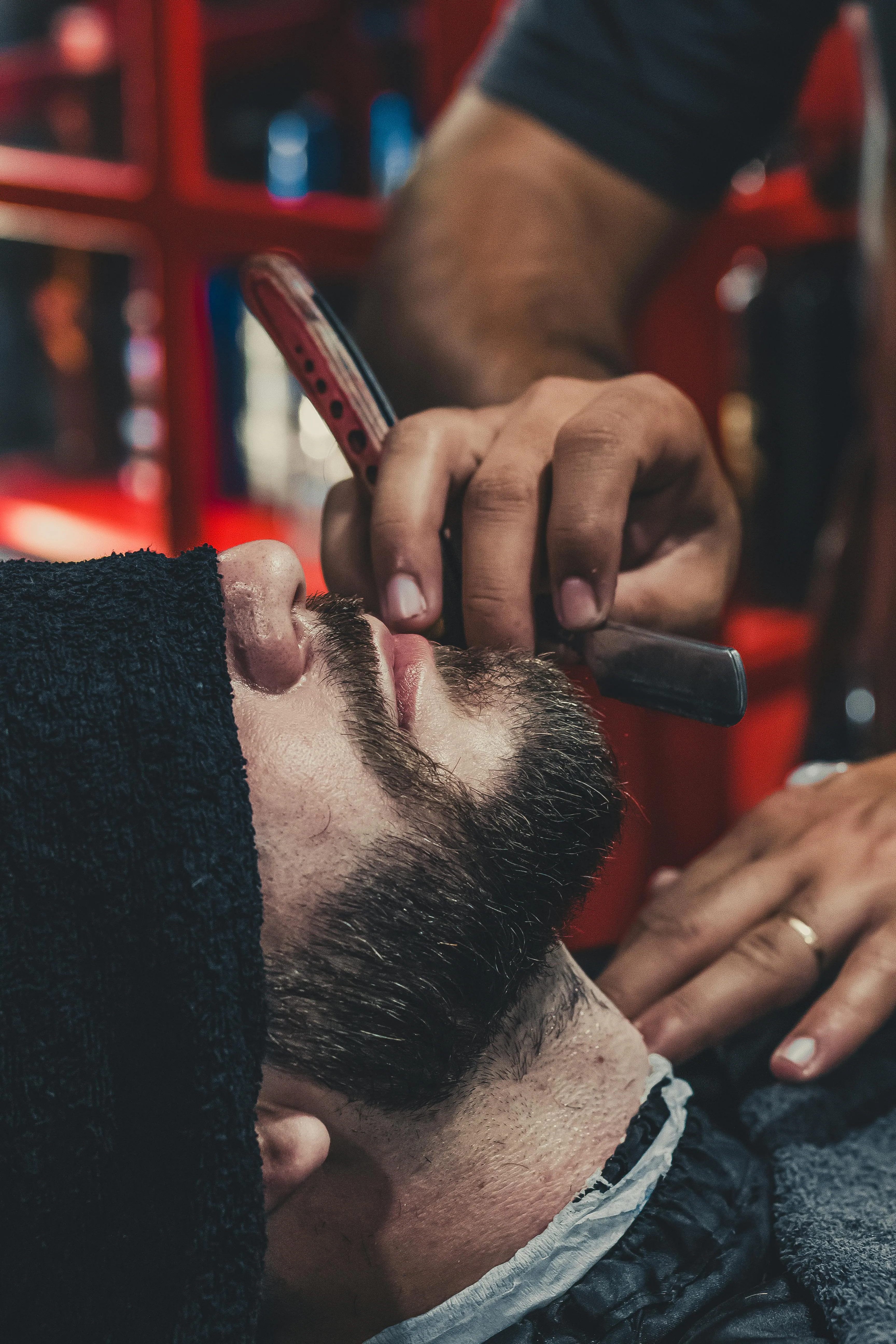 Exemplo de cuidado com a barba