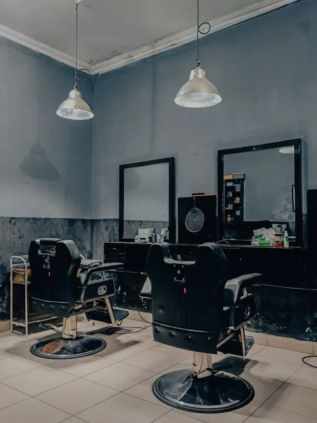 Fundo da Barbearia Solar Barber